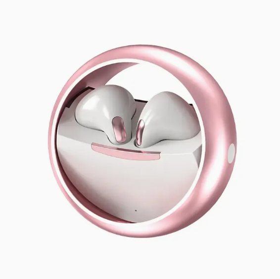 Rose Gold Bluetooth Earphones