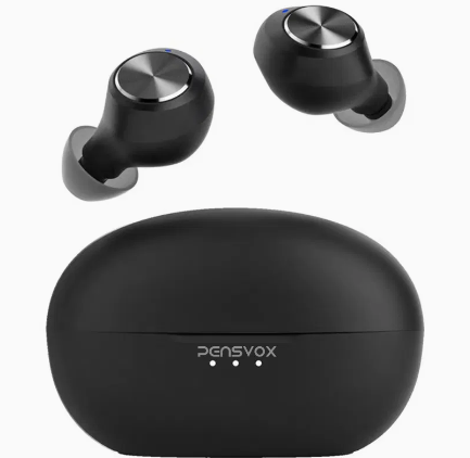 Black Wireless Earbuds