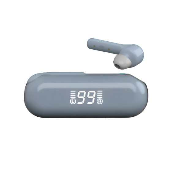 Unique Wireless Earbuds Blue