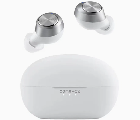 White Bluetooth Gaming Buds
